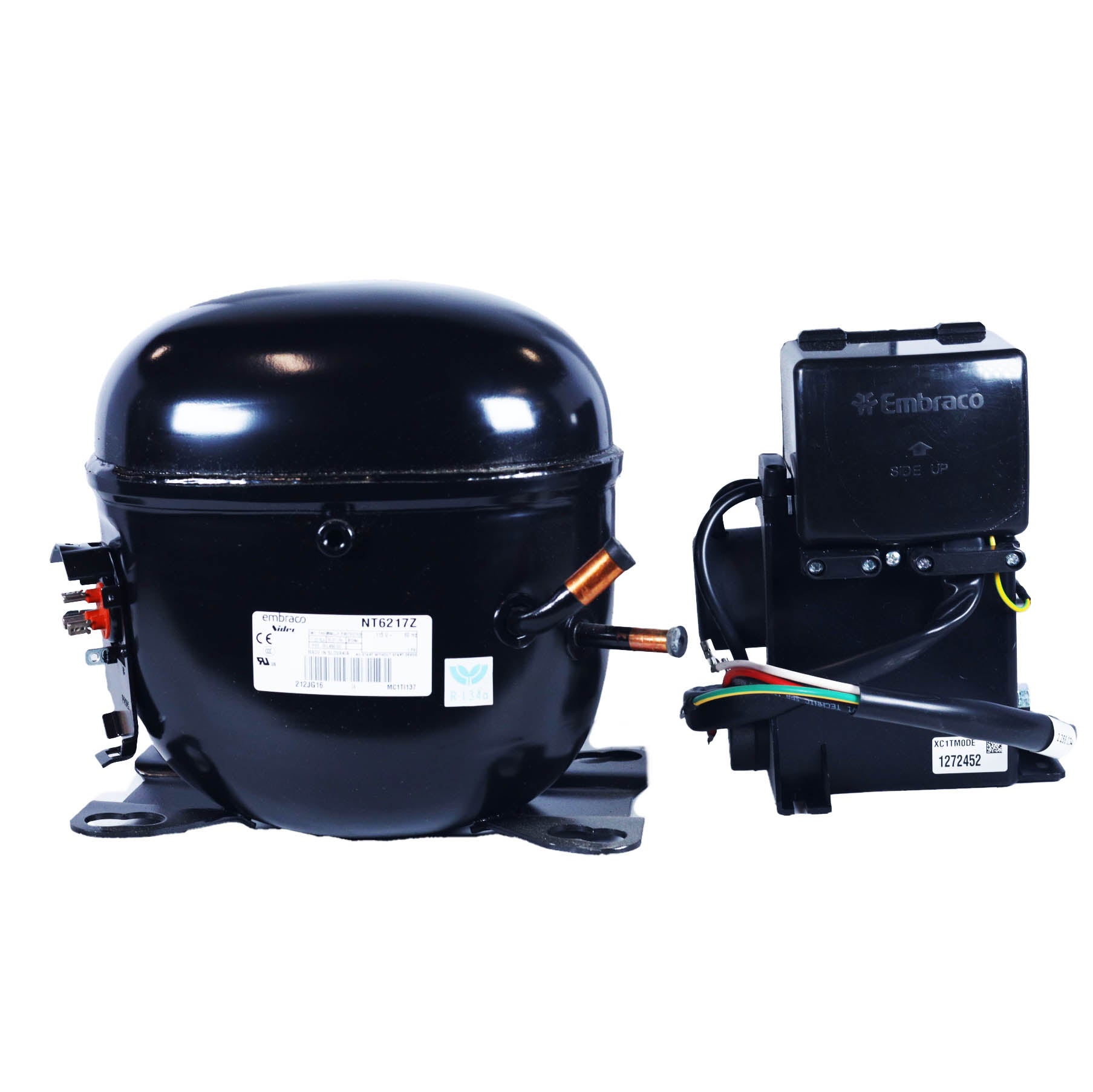 NT6217Z2 - Embraco Refrigeration Compressor, 7460 BtuH, 115V, R134a