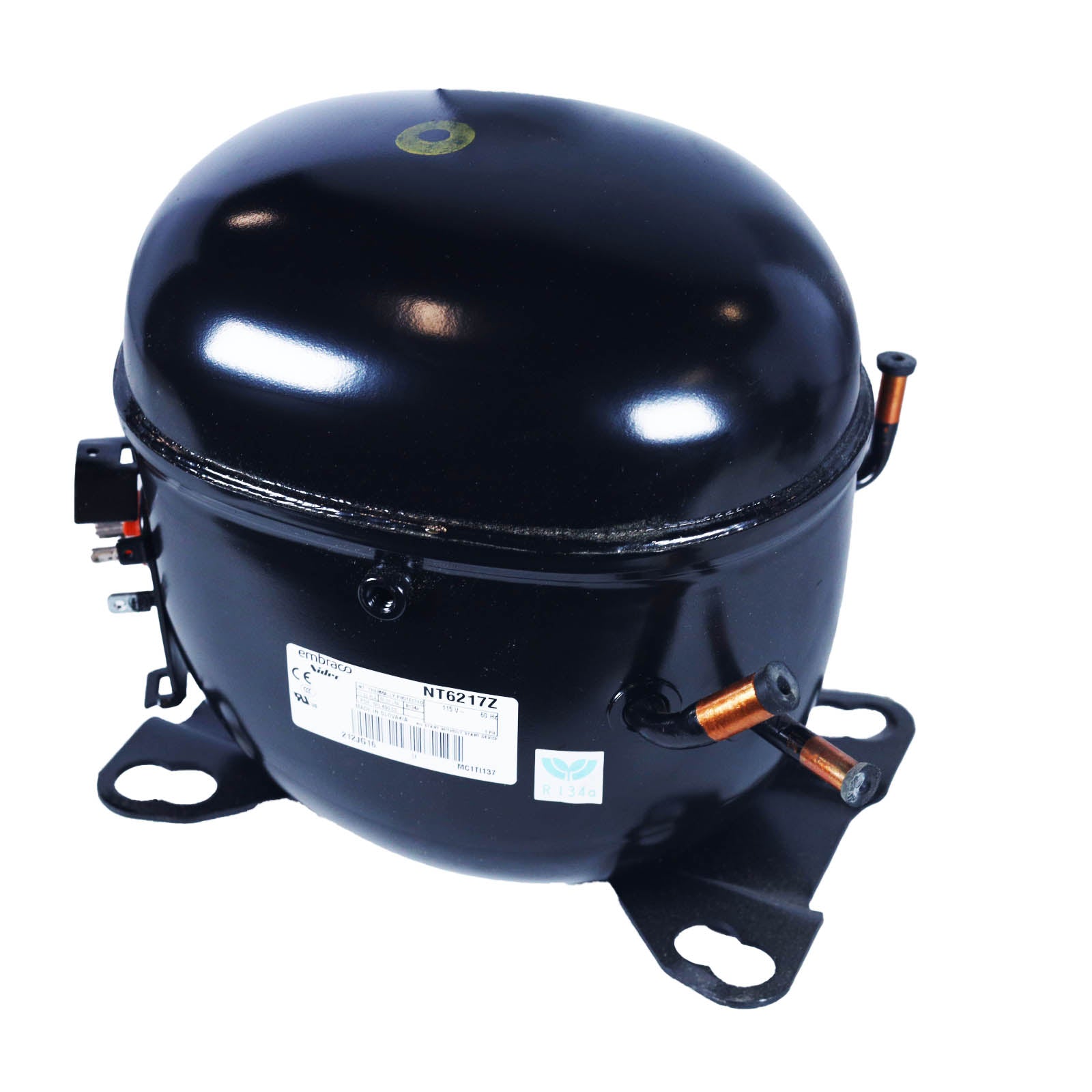 NT6217Z2 - Embraco Refrigeration Compressor, 7460 BtuH, 115V, R134a