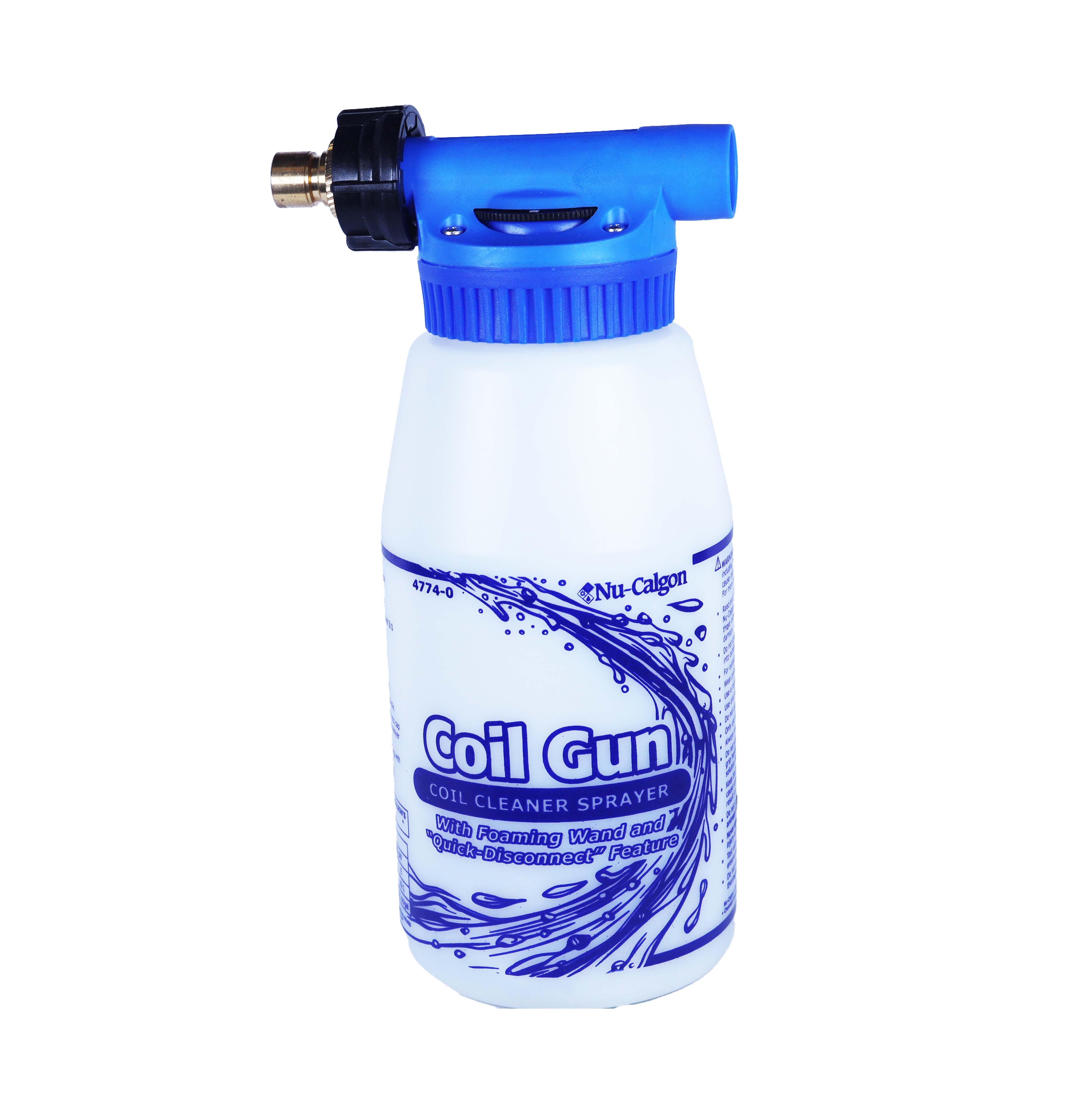 Nu-Calgon - 4774-0 Coil Gun Sprayer With Quick Connect Hose Nozzle