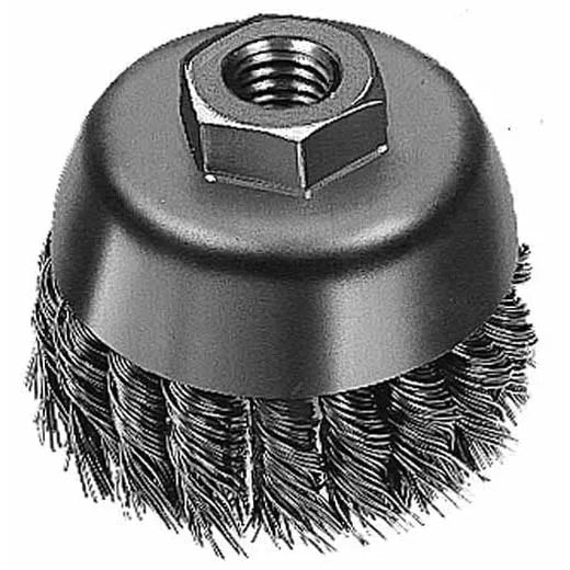 Milwaukee 48-52-1350 4" Knot Wire Cup Brush - Carbon Steel