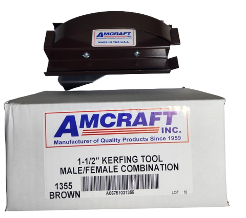 Amcraft - 1355 Brown Male/Female Combo Duct Board Tool