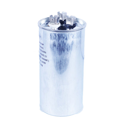 50 + 12.5 MFD  Round Dual Run Capacitor  440 Volts