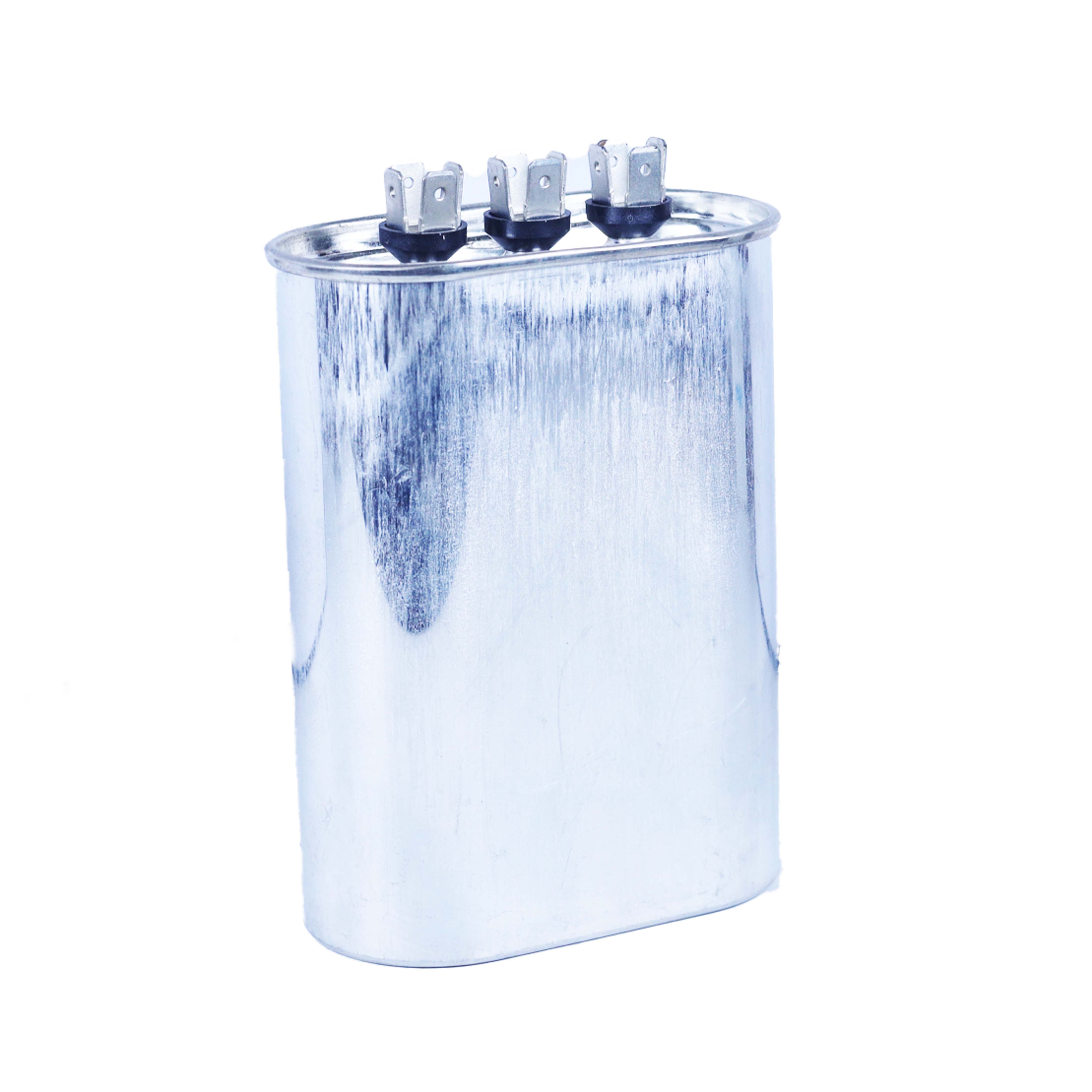 65+10 MFD Run Capacitor Dual Oval 440V