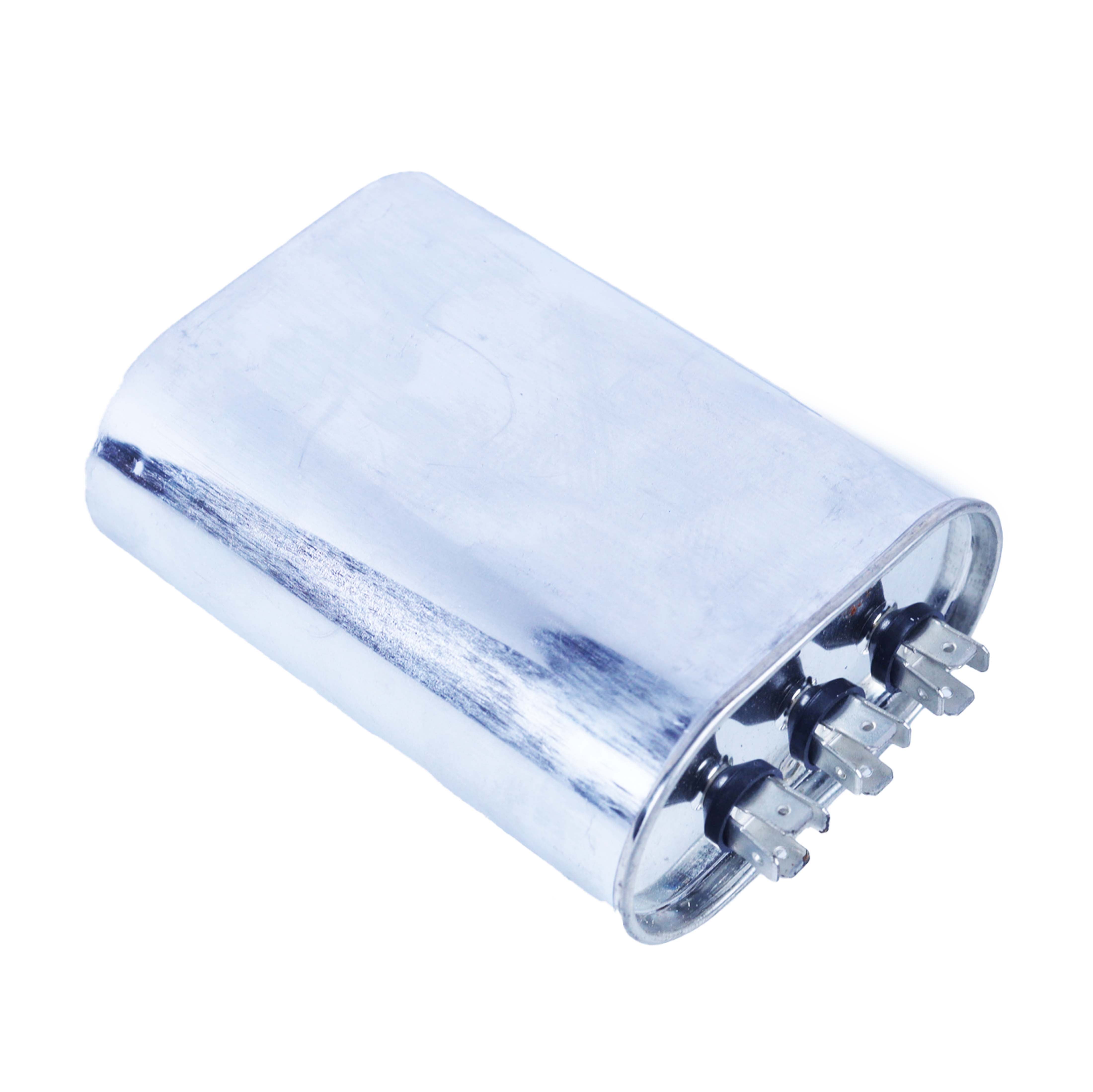 65+10 MFD Run Capacitor Dual Oval 440V