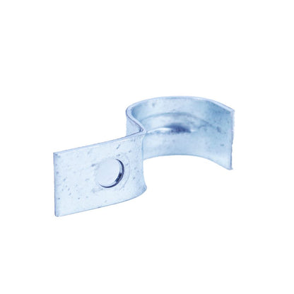 206F25 -  10 PACK Conduit & Pipe Strap Clamp, One-Hole: 3/4 in Trade Size, Steel, IMC/RMC