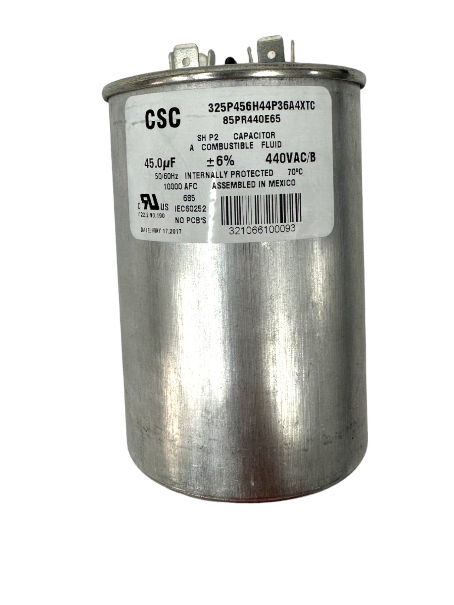 45MFD - RUN CAPACITOR