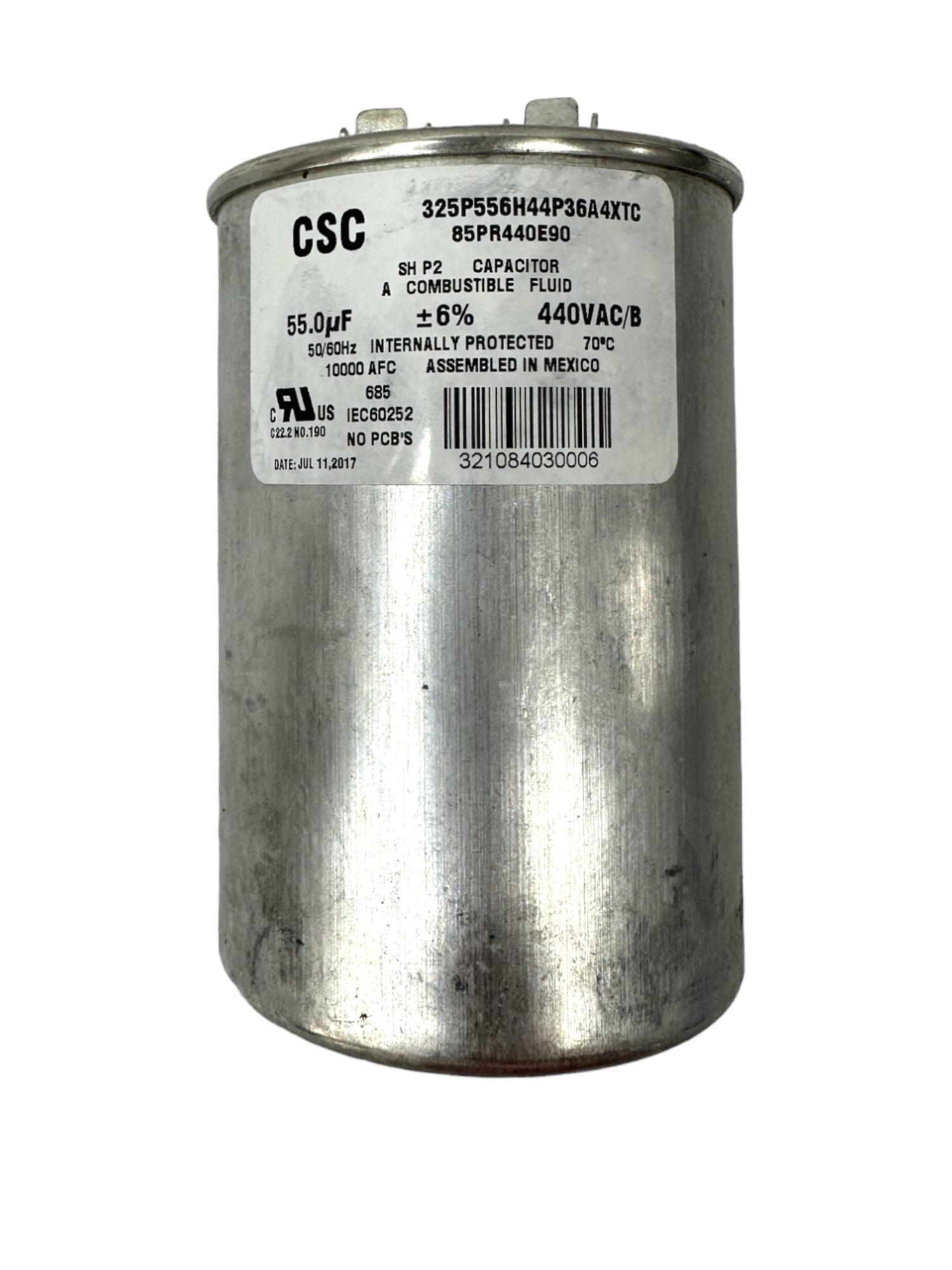 55MFD - RUN CAPACITOR