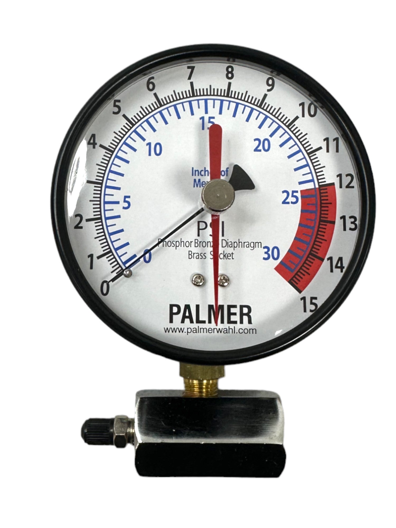 Palmer - 40KBDLA15 Pressure Test Gauge