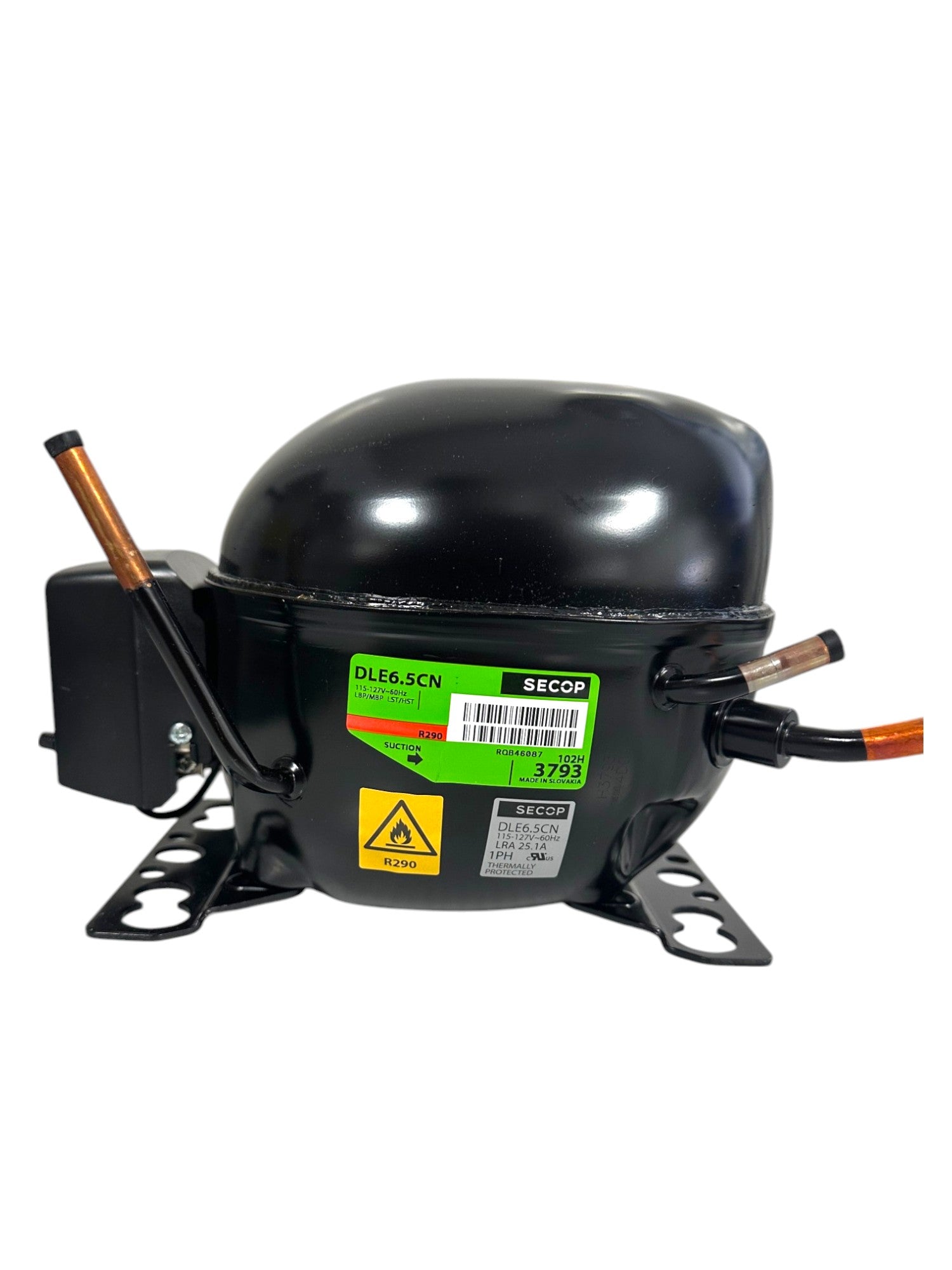 SECOP COMPRESSOR DLE6.5CN-1 R290 115V