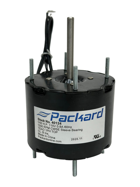Packard - 40124 1/50 Hp 3.3 Inch Diameter Motor 1500 RPM 115 Volts