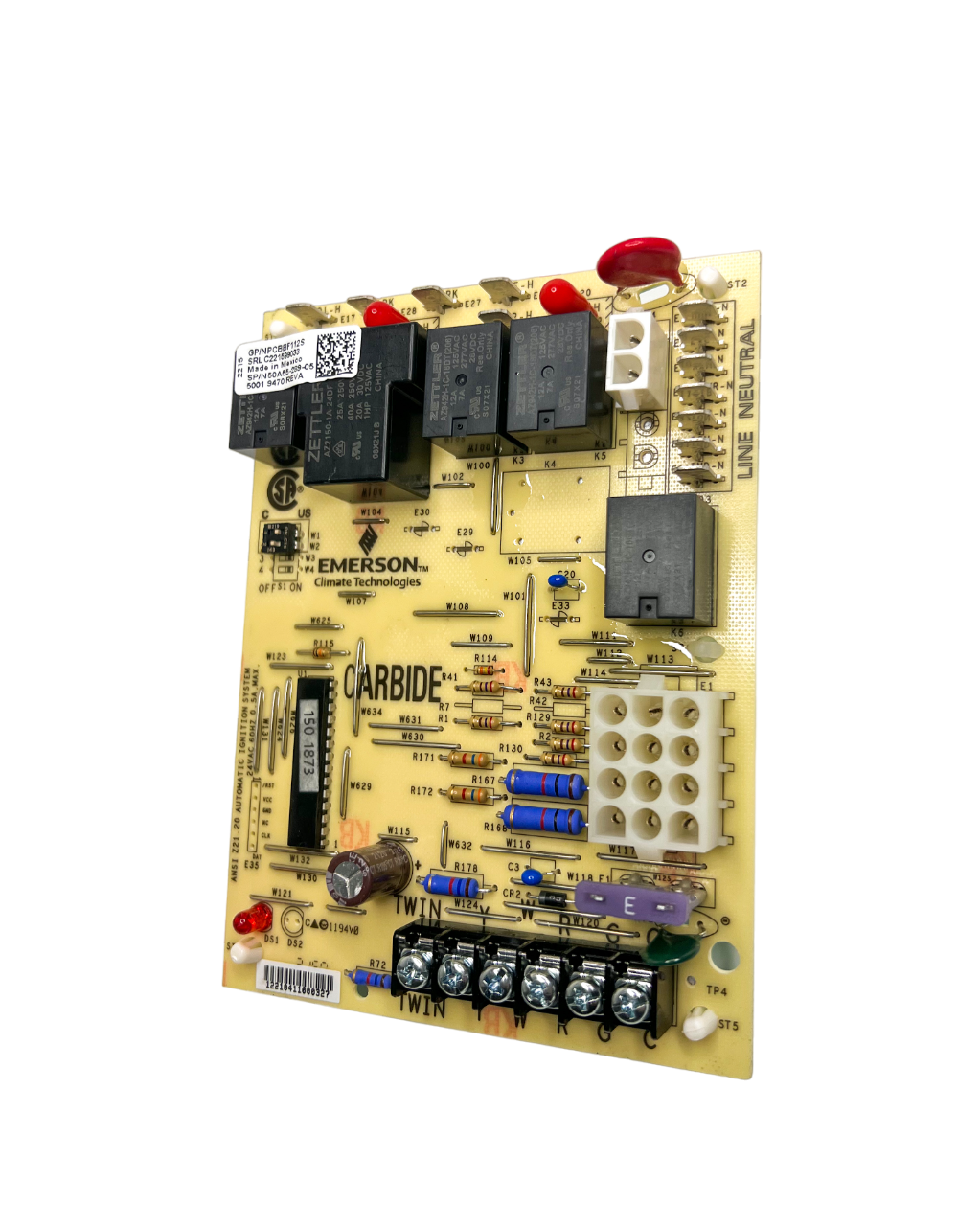 Goodman/Amana - PCBBF112S Furnace Control Board