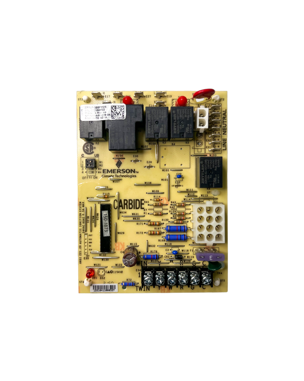 Goodman/Amana - PCBBF112S Furnace Control Board