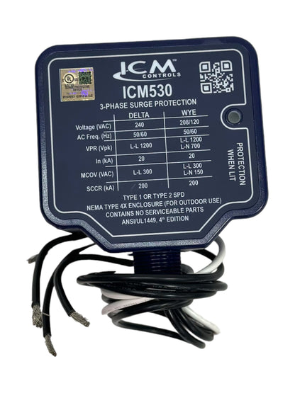 ICM - ICM530 Surge Protection Devices, Three Phase Surge Protection