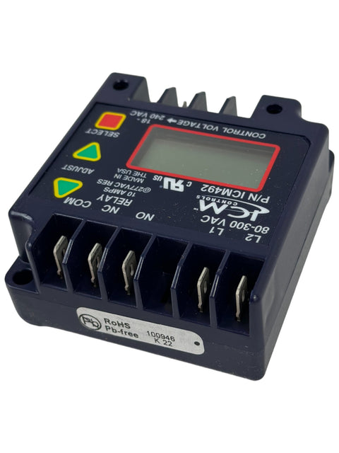 ICM - ICM492C-LF Line Voltage Monitoring, Single Phase Voltage Monitors, Universal Controls