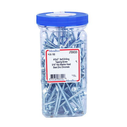 JTEKD23 Metallics hex washer