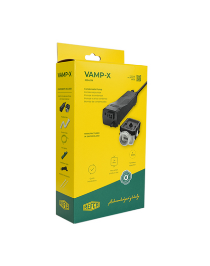 VAMP-X Universal Voltage Condensate Removal Pump w/ External Optical Sensor (100-240V)