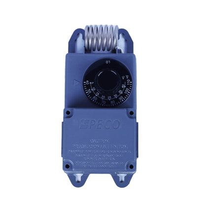 TF115-001    Line Volt Mechanical Thermostat w/ Stainless Steel Bulb (40°F - 110°F)  Peco Controls