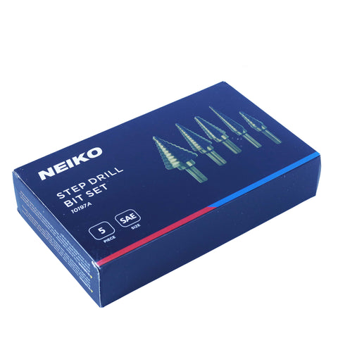 NEIKO - STEP DRILL BIT SET